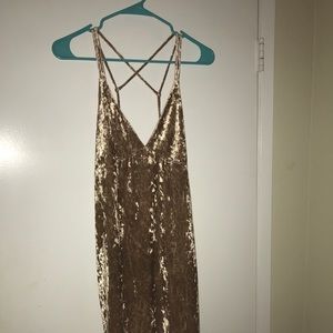 Forever 21 velvet sparkly dress